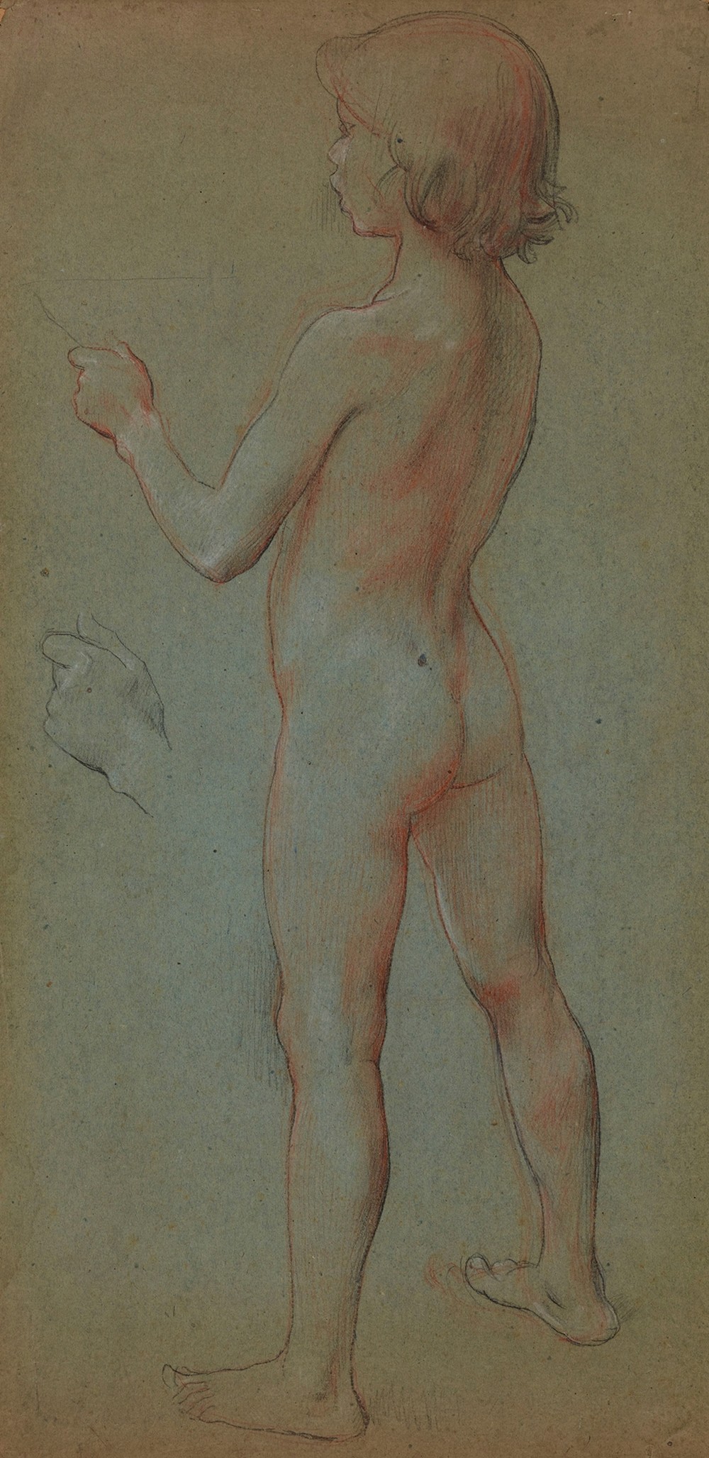 Etude pour le décor de l’Opéra Comique ; Fillette nue