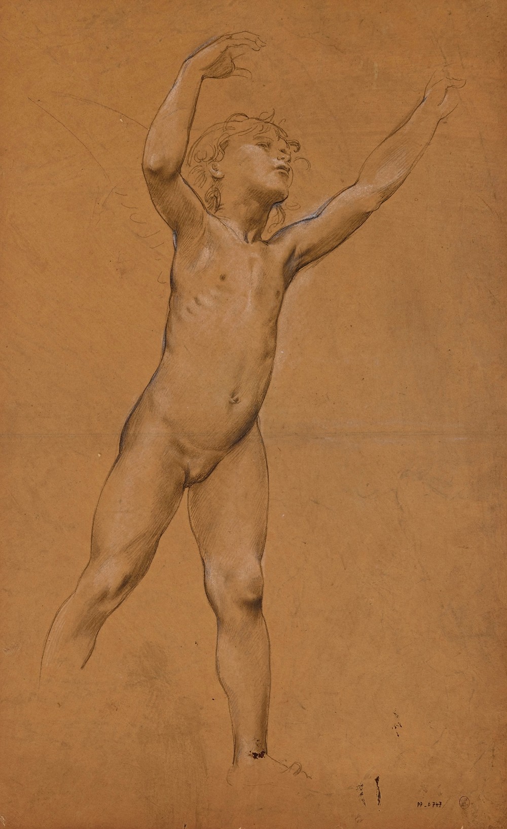 Etude de fillette nue