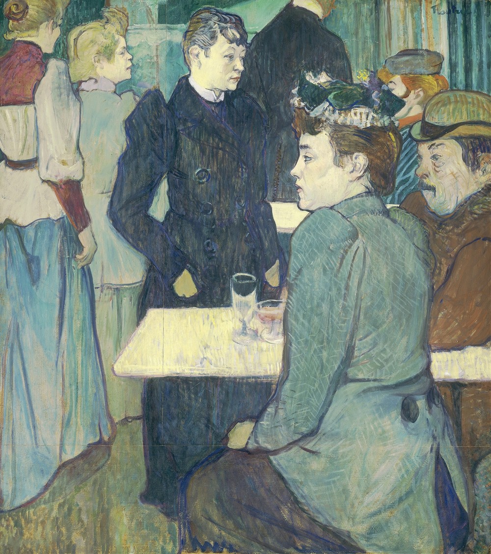 A Corner of the Moulin de la Galette