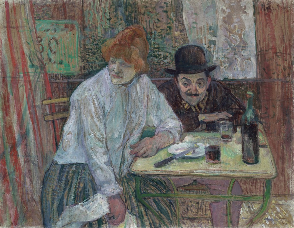 At the Café La Mie (about 1891)