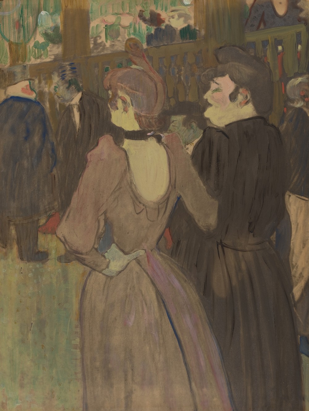 La Goulue And Her Sister (c. 1892)