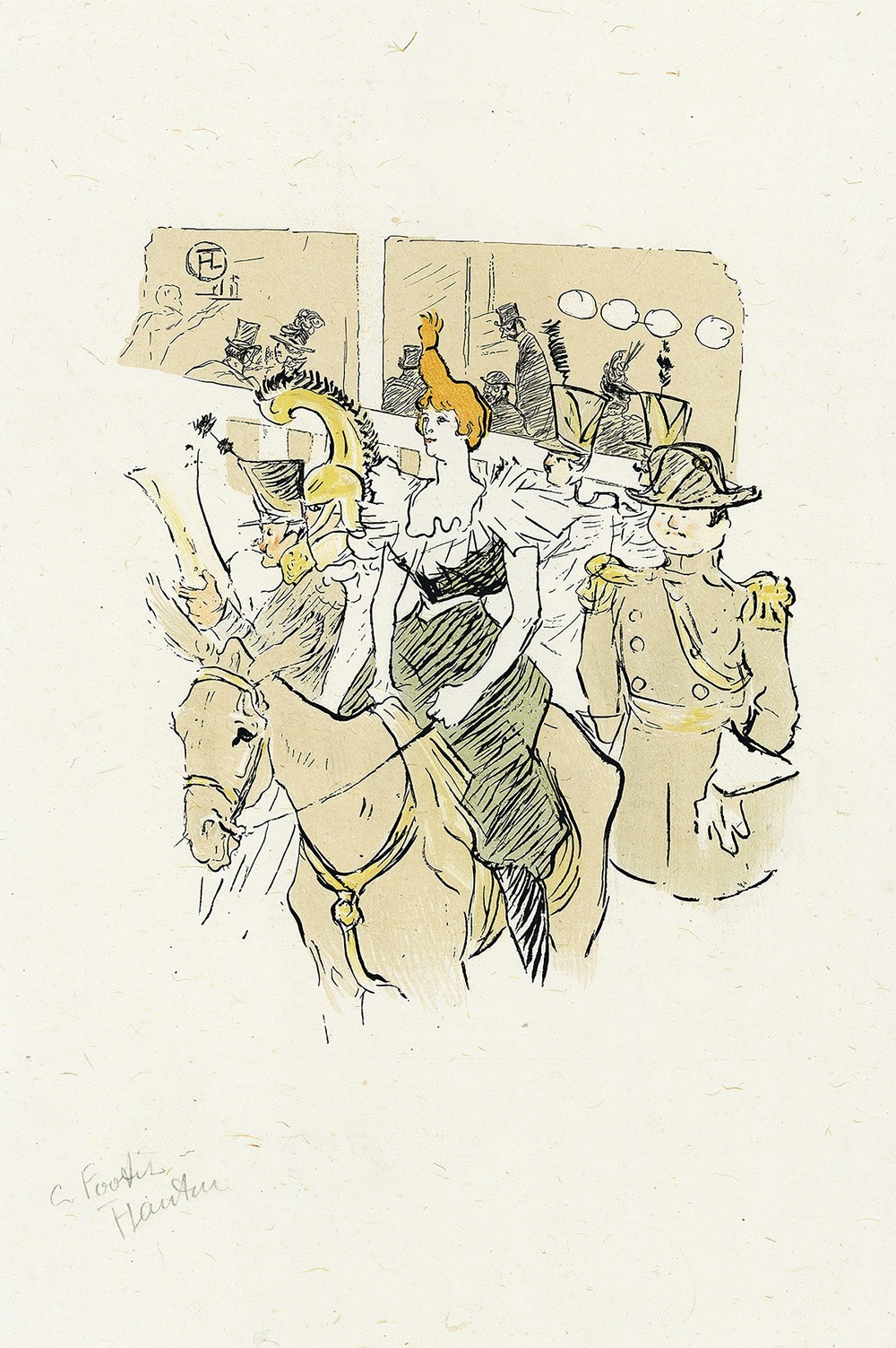 Le Rire; Au Moulin Rouge