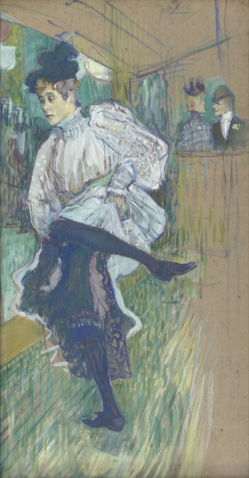 Jane Avril Dancing (circa 1892)