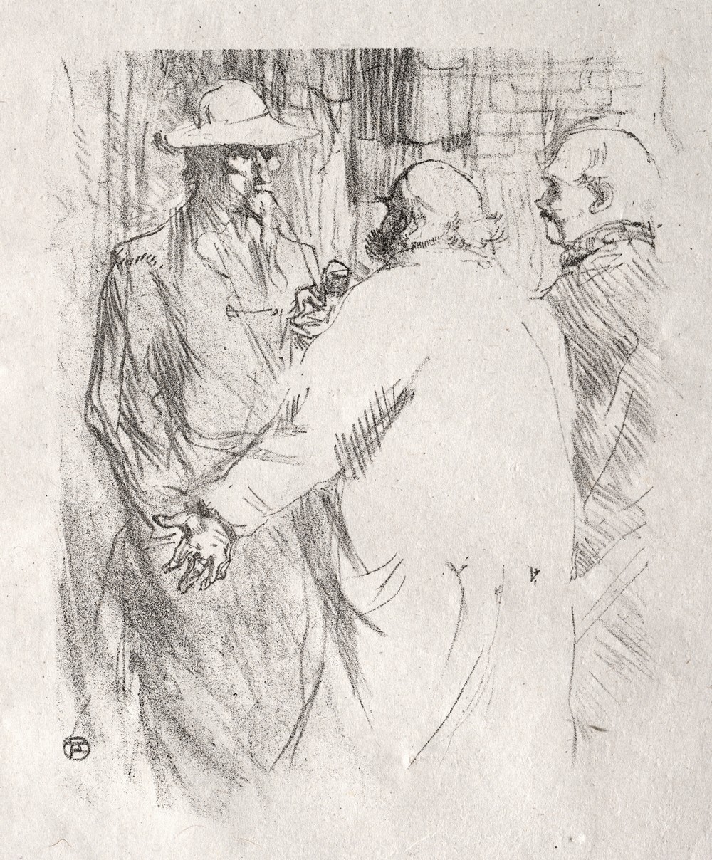 Au pied du Sinaï:  Clemenceau à Busk