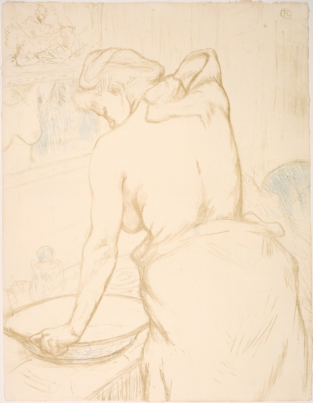 Femme qui se lave, la Toilette
