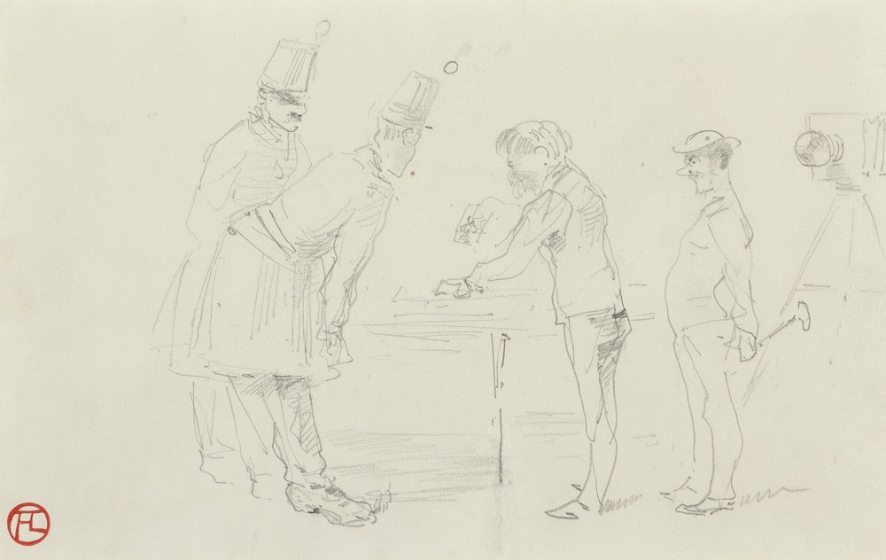 Chez le photographe (Circa 1881-82)