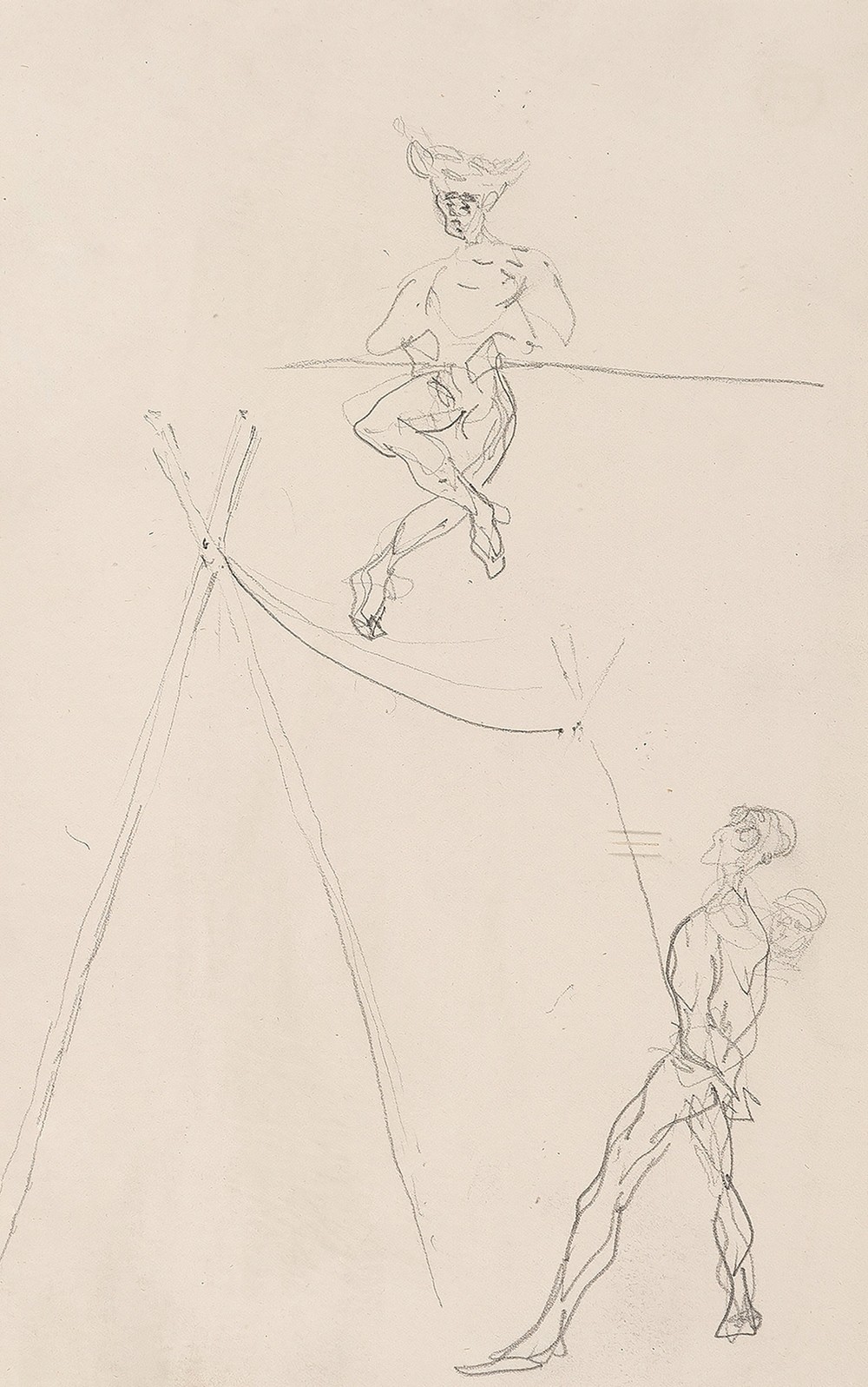 Sur la corde (circa 1879-1881)