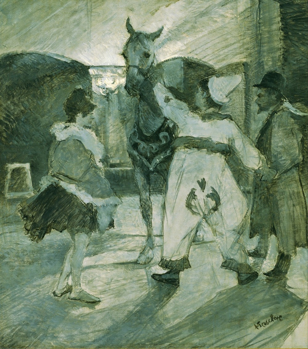 In the Wings at the Circus (circa 1887)