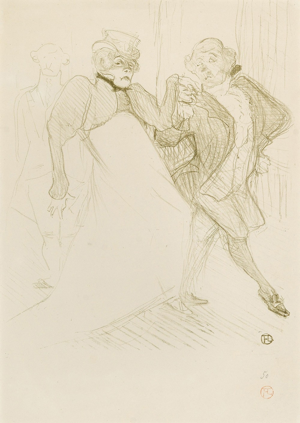 Réjane et Galipaux, dans Madame Sans-Gêne