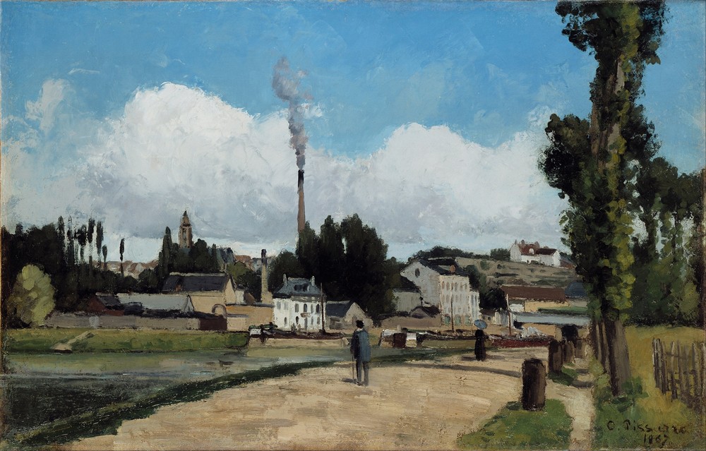 Bords de l’Oise a Pontoise (Banks of the Oise at Pontoise)