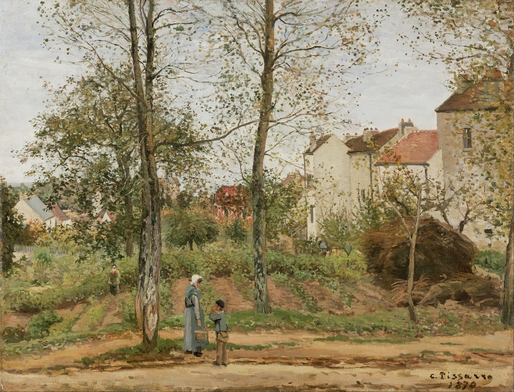 Houses at Bougival (Autumn)