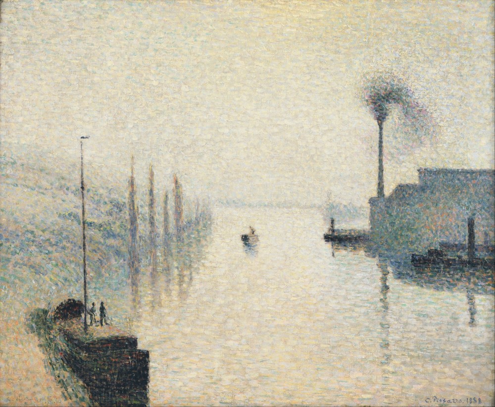 L’Île Lacroix, Rouen (The Effect of Fog)