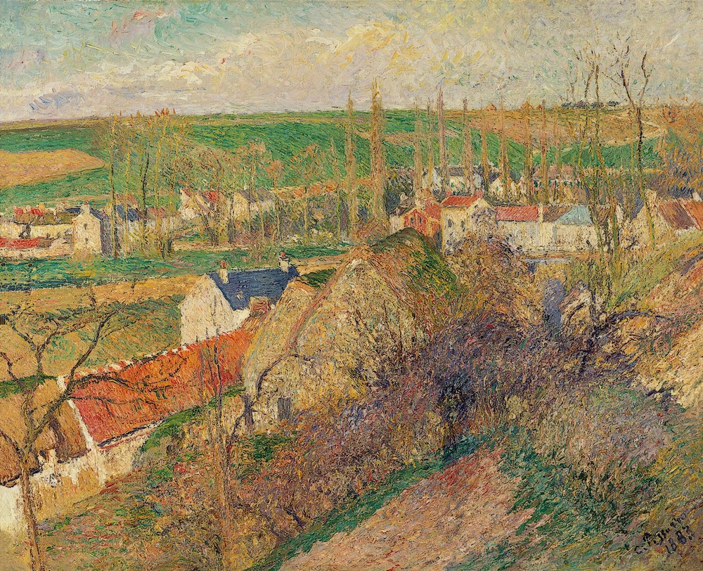 Vue Sur Le Village D’osny