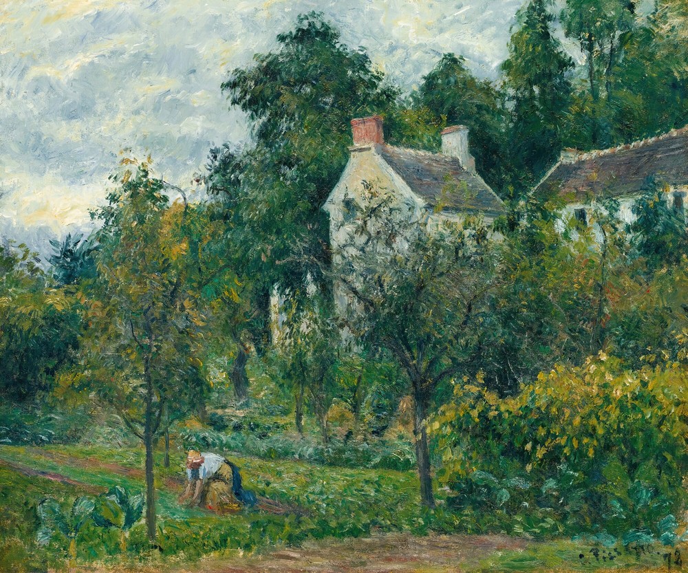 La Maison Rondest Et Son Jardin À L’hermitage, Pontoise