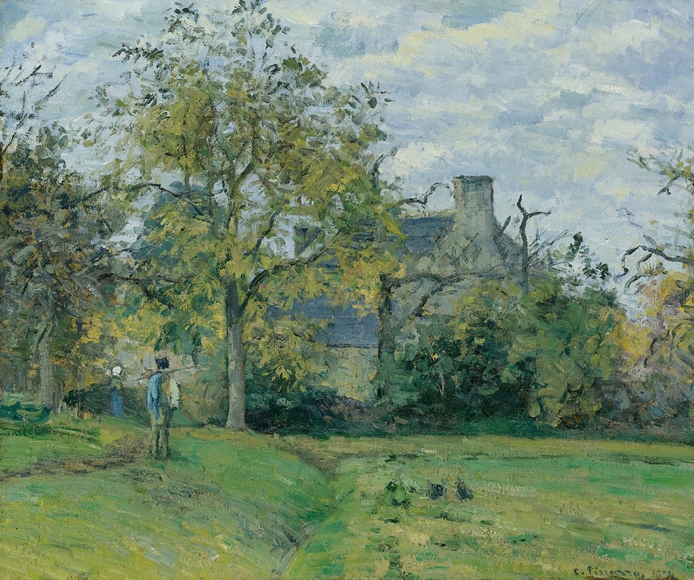 La Maison De Piette À Montfoucault ( 1874)