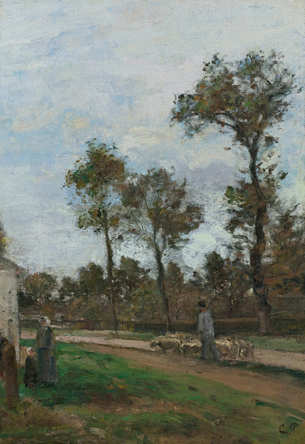 Route À Louveciennes (circa 1870)
