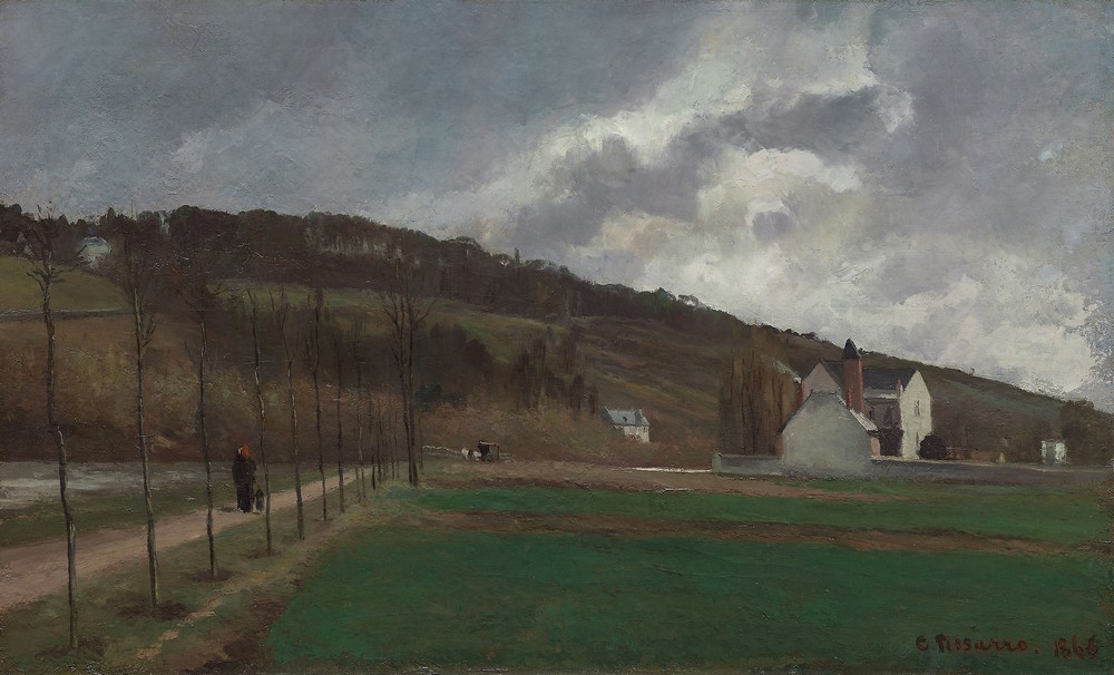 The Banks of the Marne in Winter