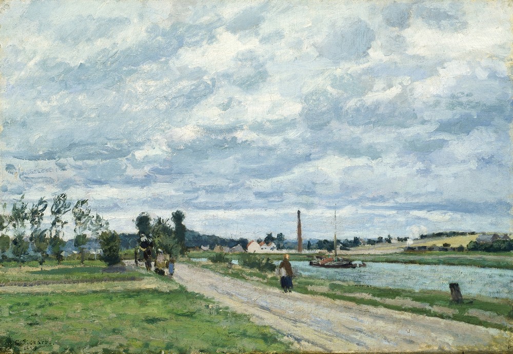 The Banks of the Oise near Pontoise