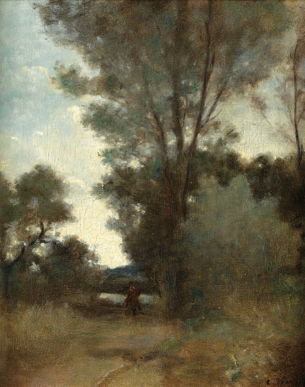 Cavalier À L’orée D’un Bois (circa 1859)