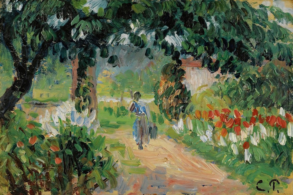 L’allée Du Jardin D’eragny (circa 1899)