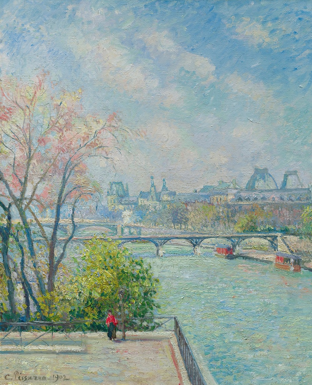 Le Louvre, Matin, Printemps