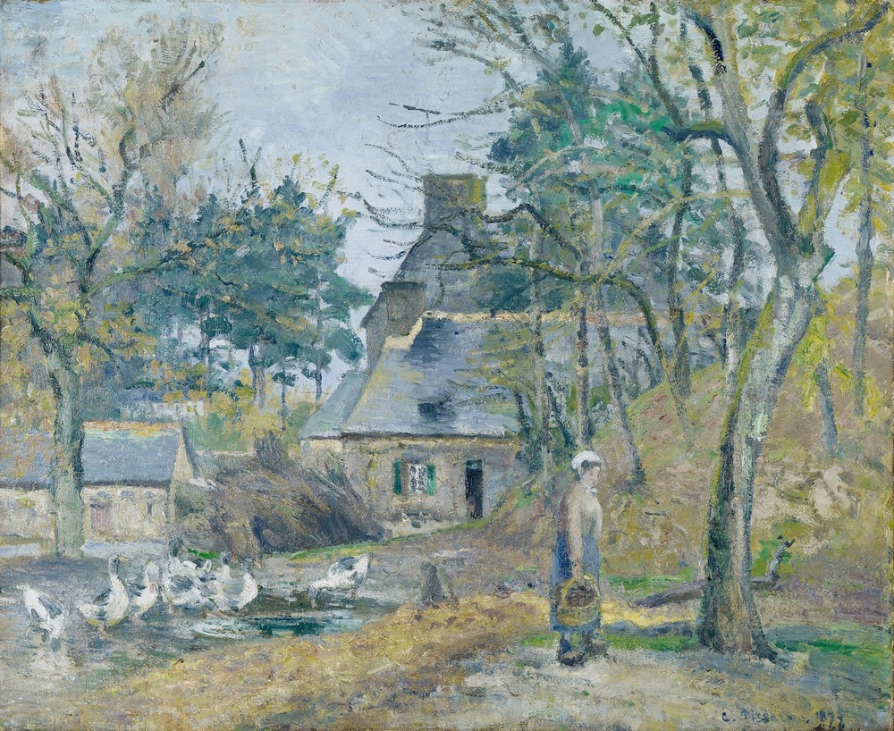 La ferme à Montfoucault (Farm at Montfoucault)