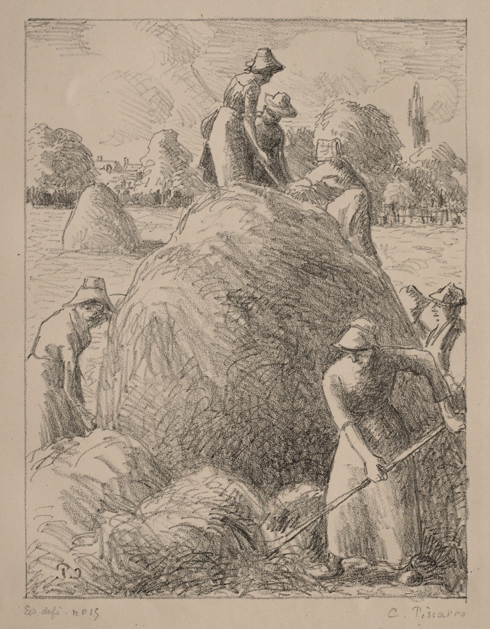 Haymakers of Eragny (c. 1896)