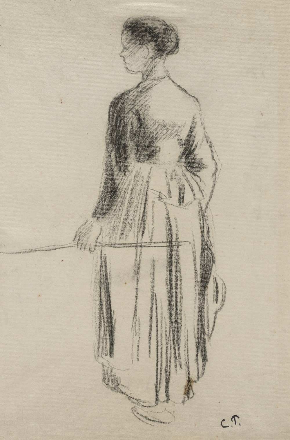 The Cowherdess, Eragny