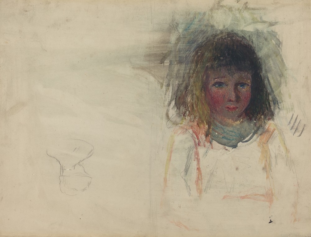 The Artist’s Son Georges (verso) (c. 1880)