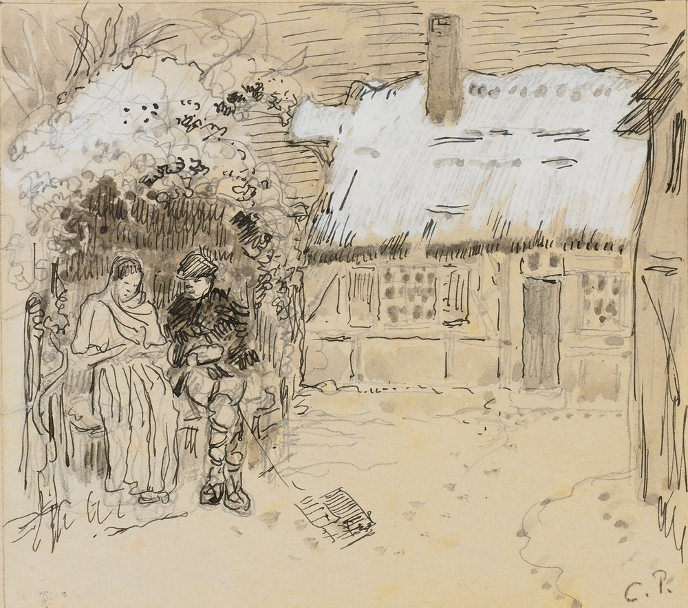 Sous La Tonnelle (Study For Daphnis And Chloë) (circa 1895-1899)