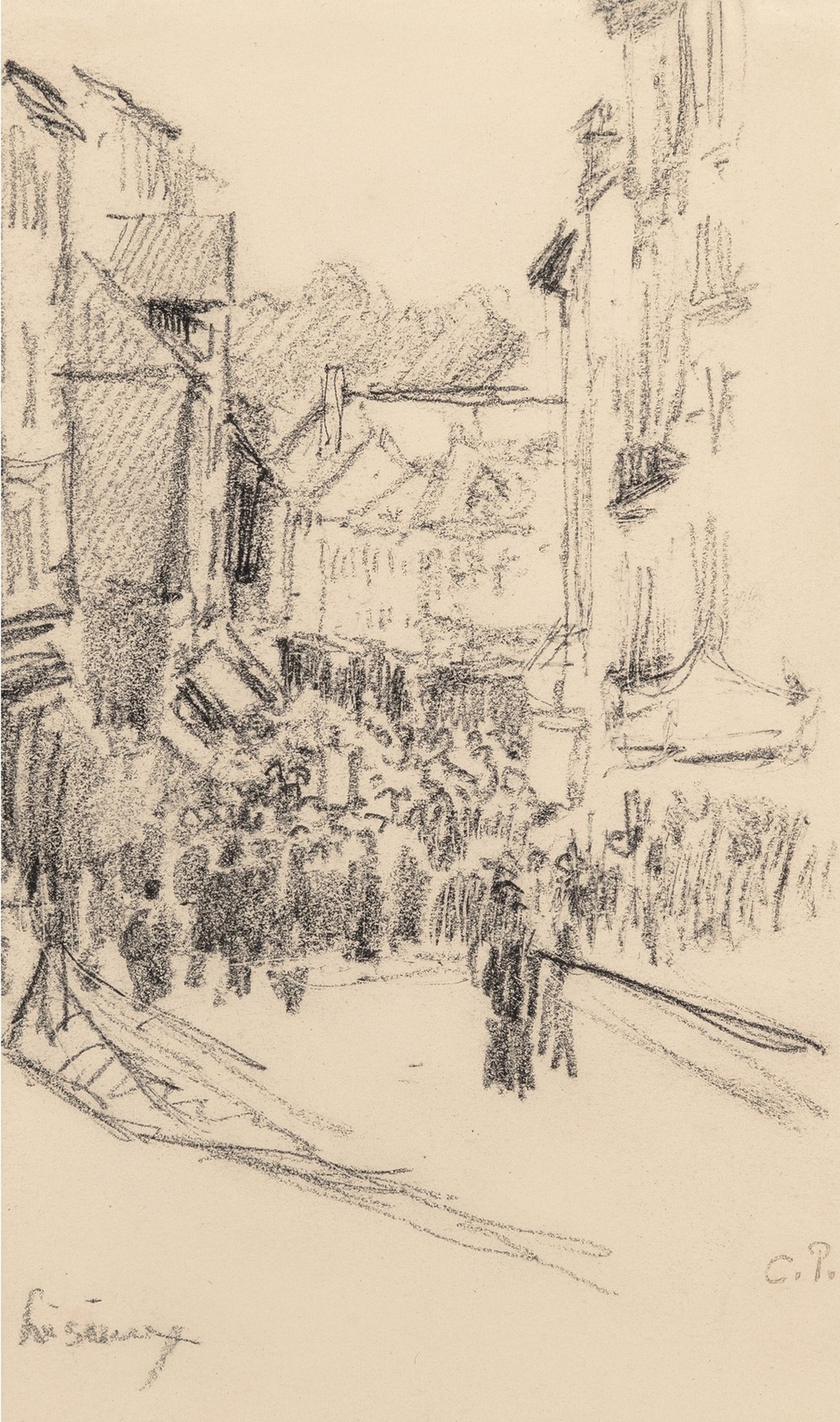 Scene de rue, Lisieux