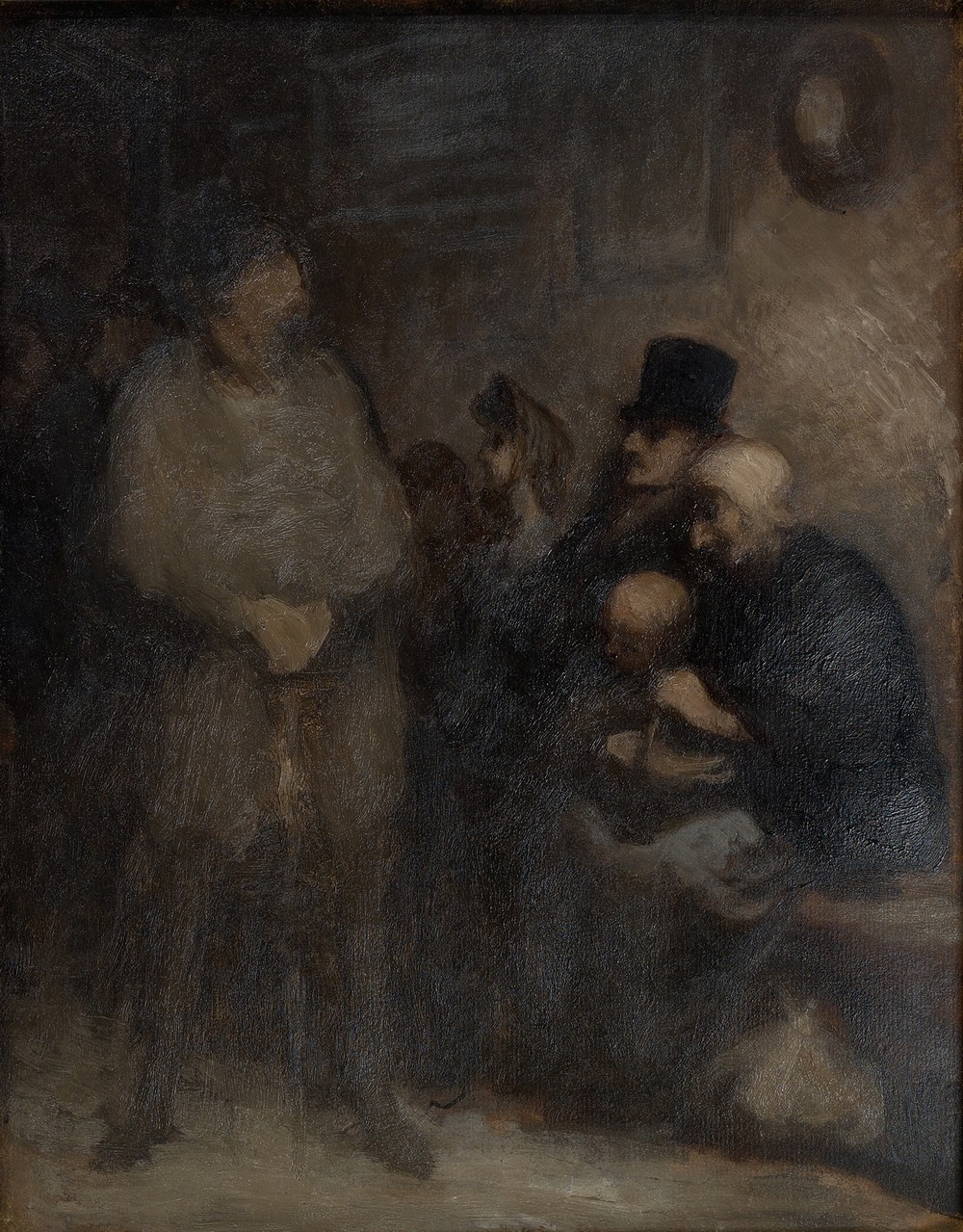 Une salle d’attente (The Waiting Room) (between 1850 and 1853)