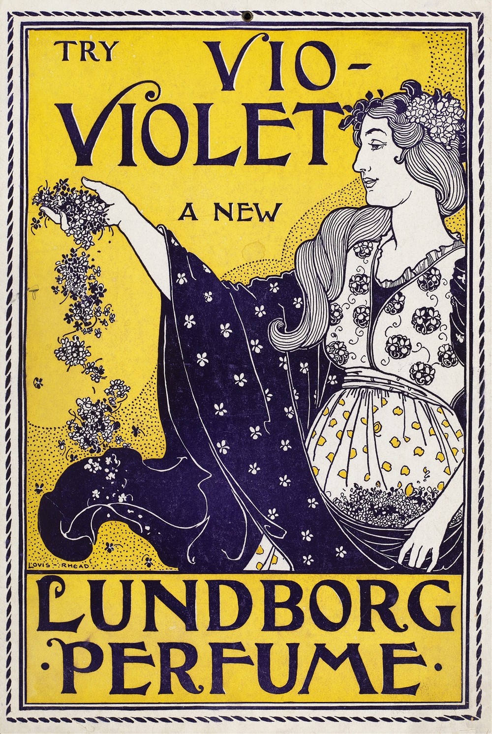 A woman holds flowers