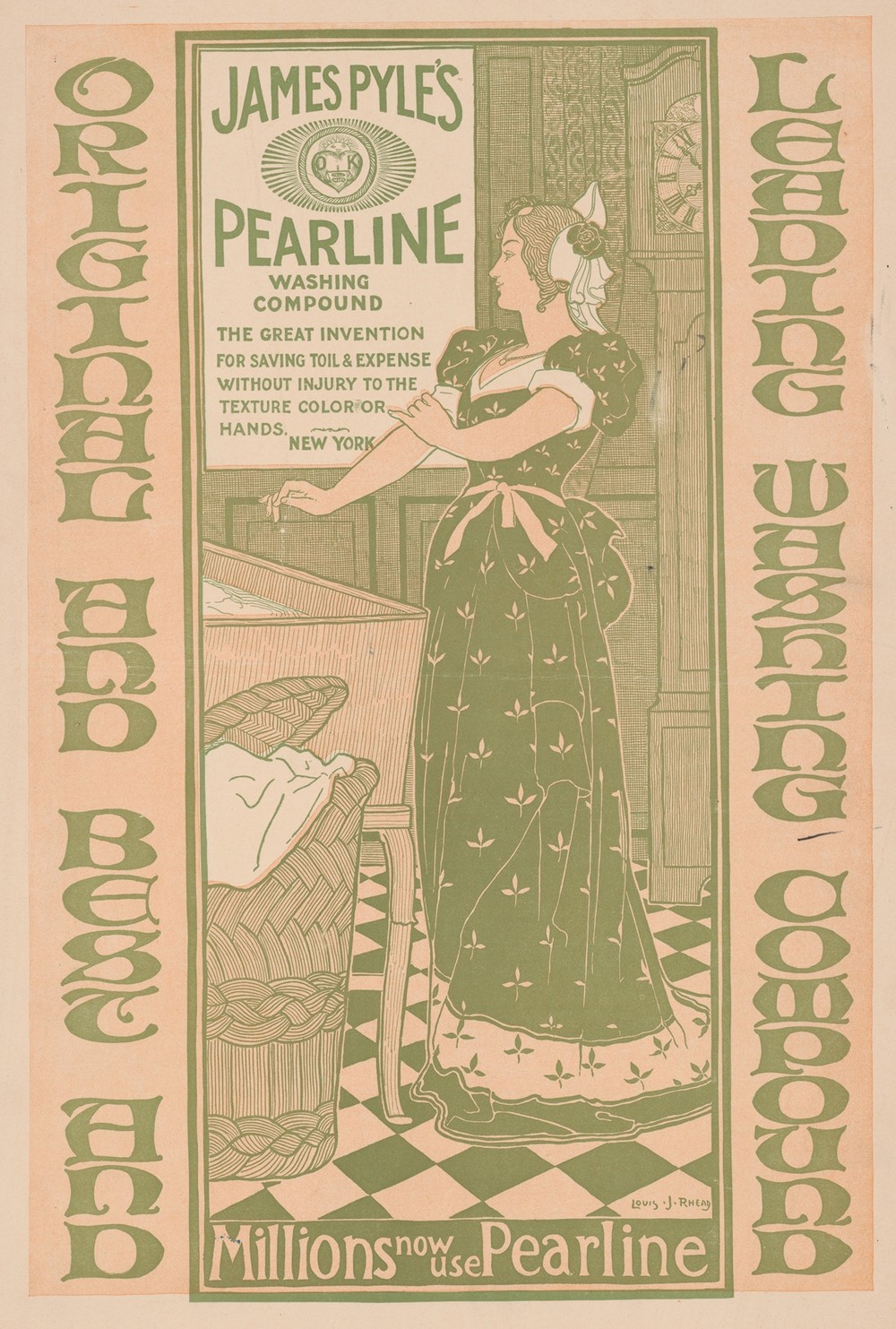 James Pyle’s pearline washing compund
