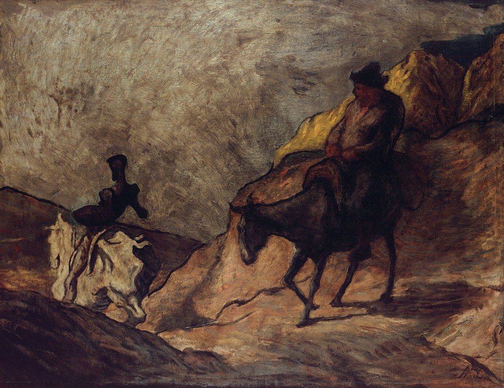 Don Quichotte et Sancho Pansa (1866 or 1868)