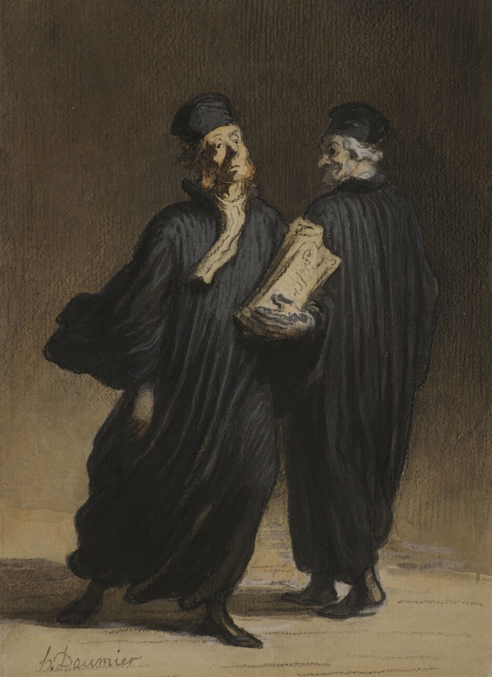 Les Avocats (ca 1862)