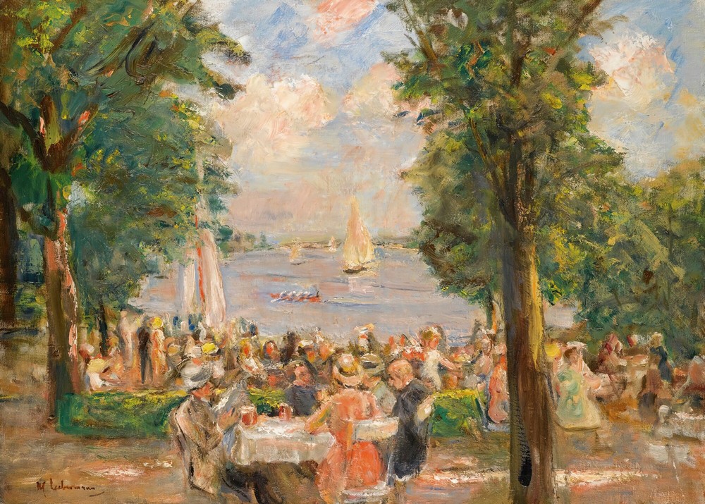 Beergarden Near The Wannsee (House On The Lake)