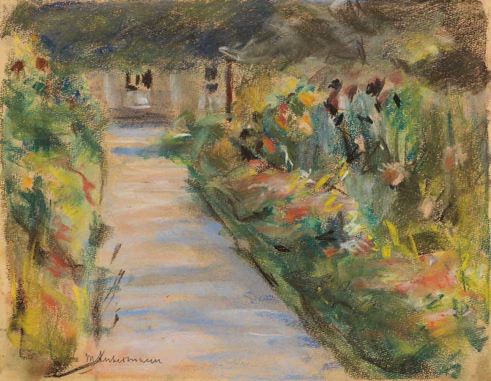 Der Nutzgarten in Wannsee nach Südosten