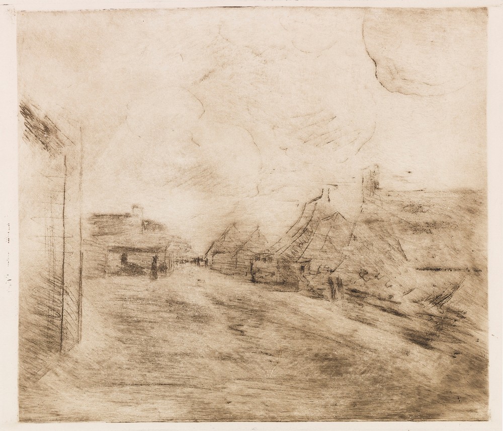 Straße in Zandvoort