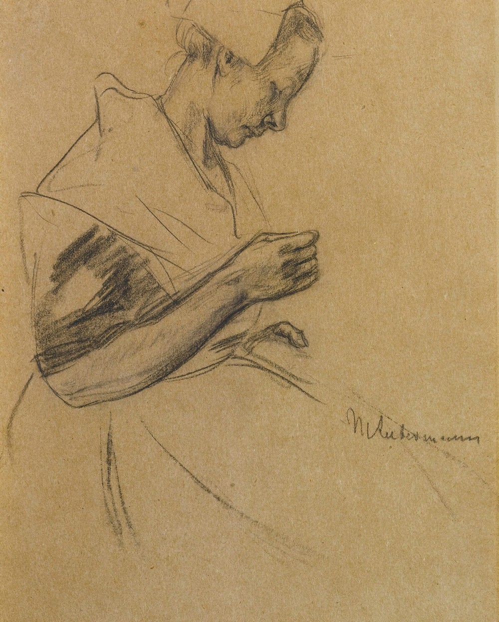 Woman Sewing