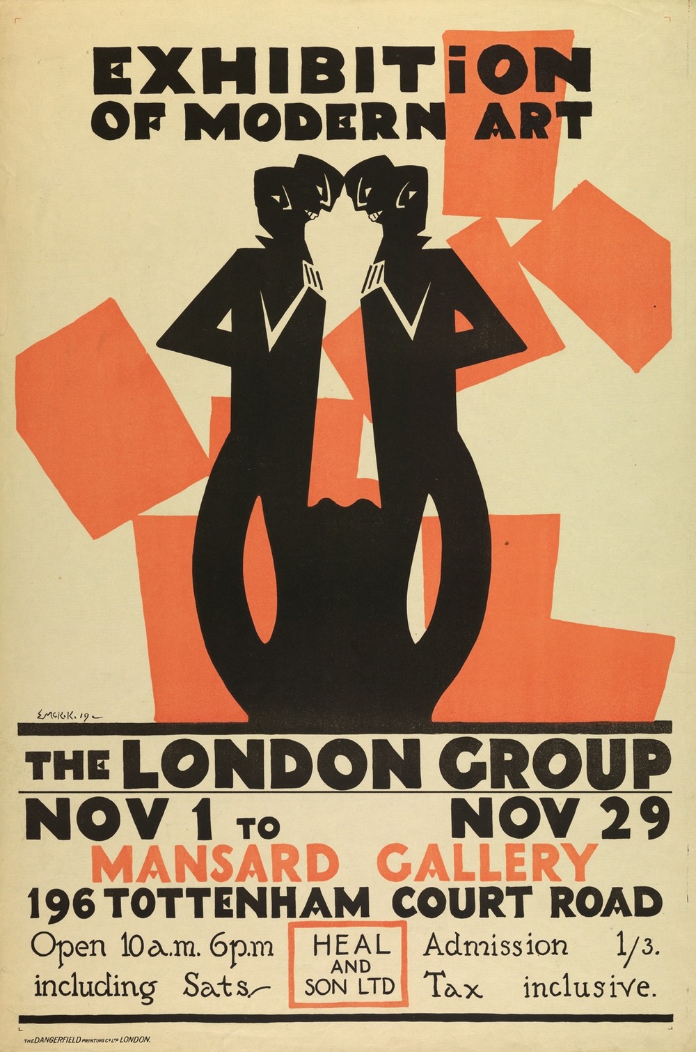 Exhibition of Modern Art-The London Group (ca. 1915)