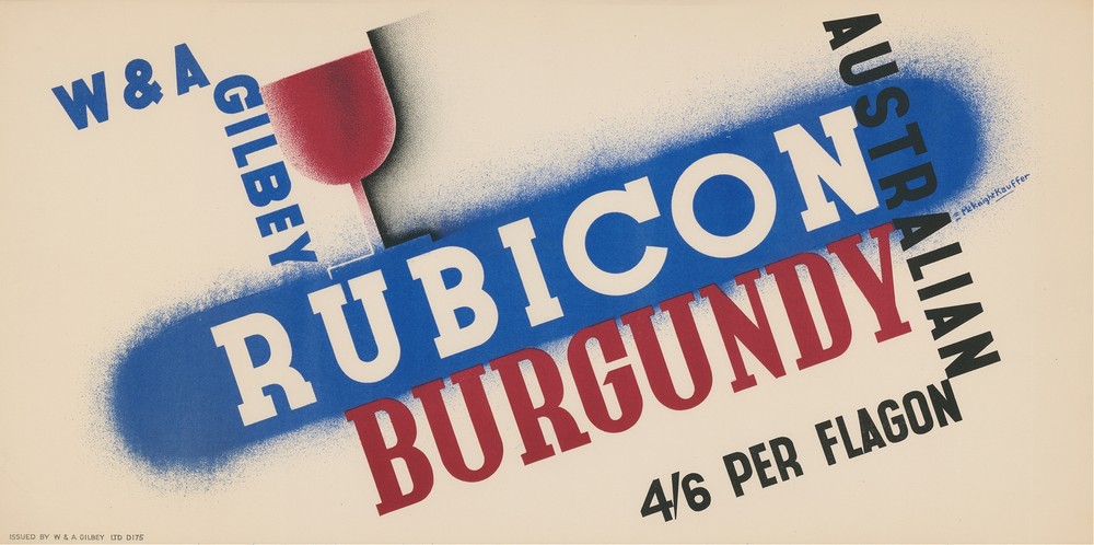 W and A . Gilbey Australian Rubicon Burgundy