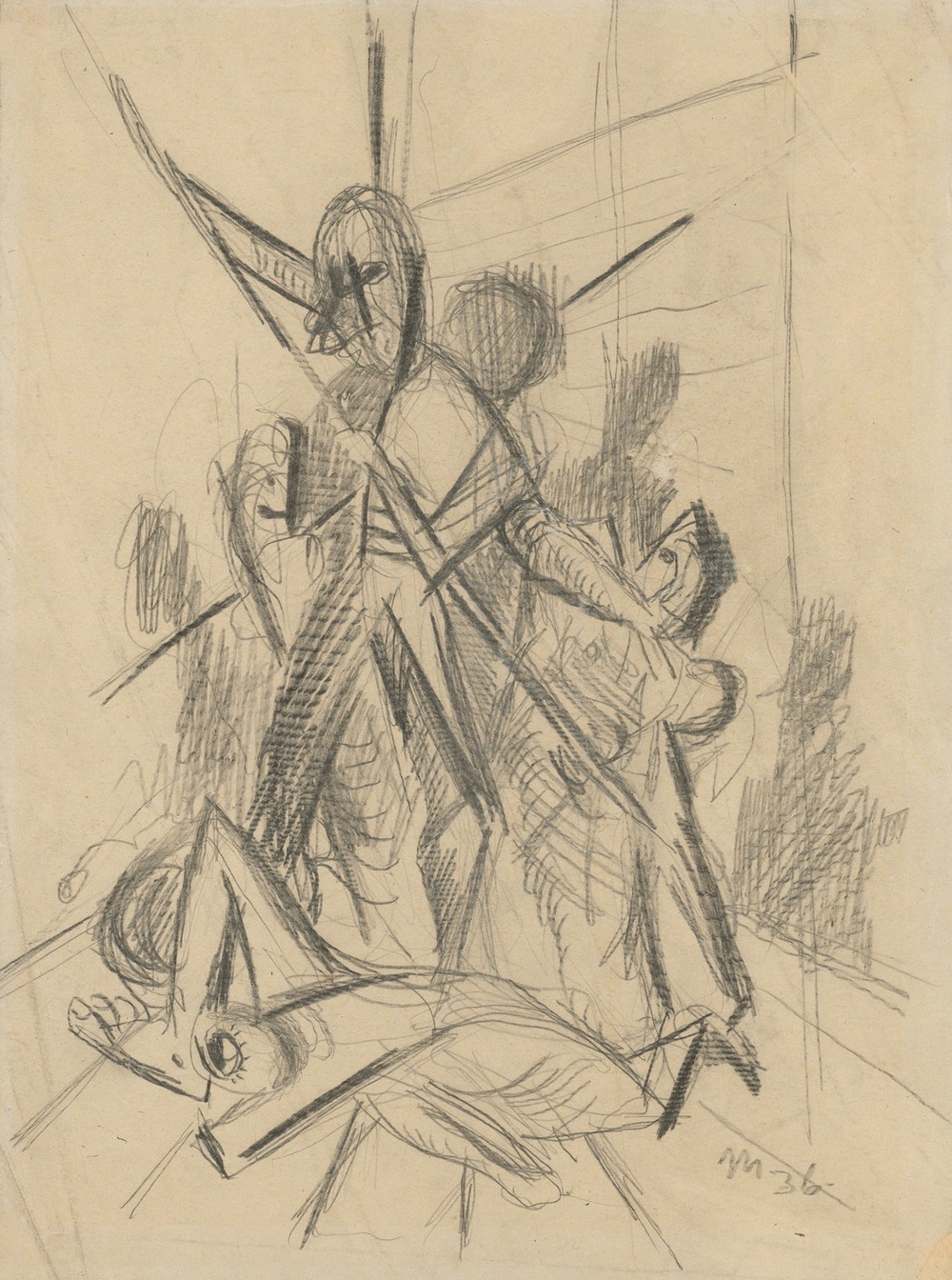 Death (Study for the Painting Bartholomew’s Night)