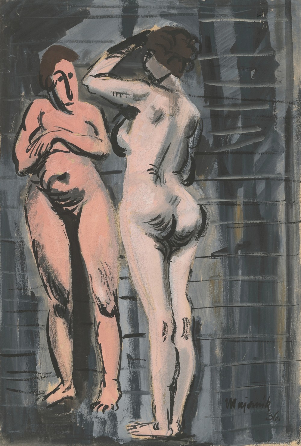 Two Female Nudes