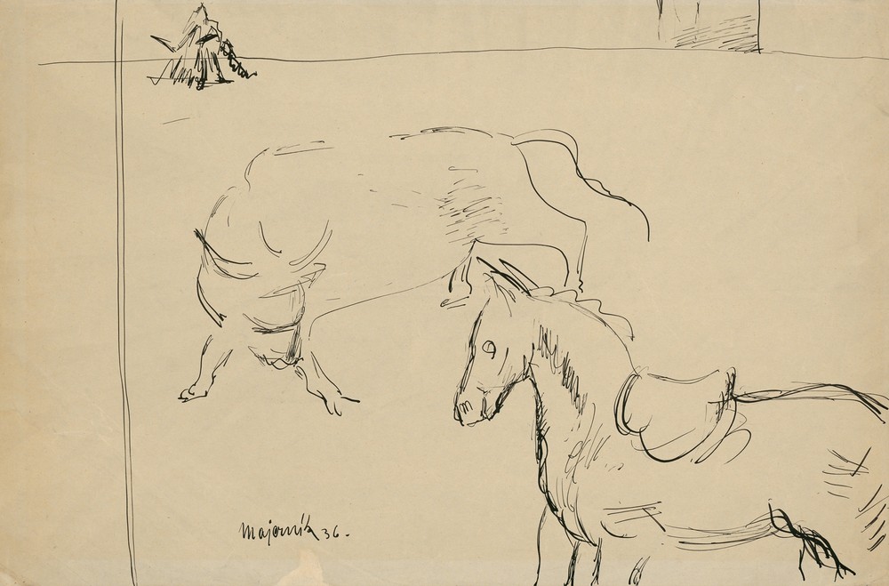 Horse and Bull