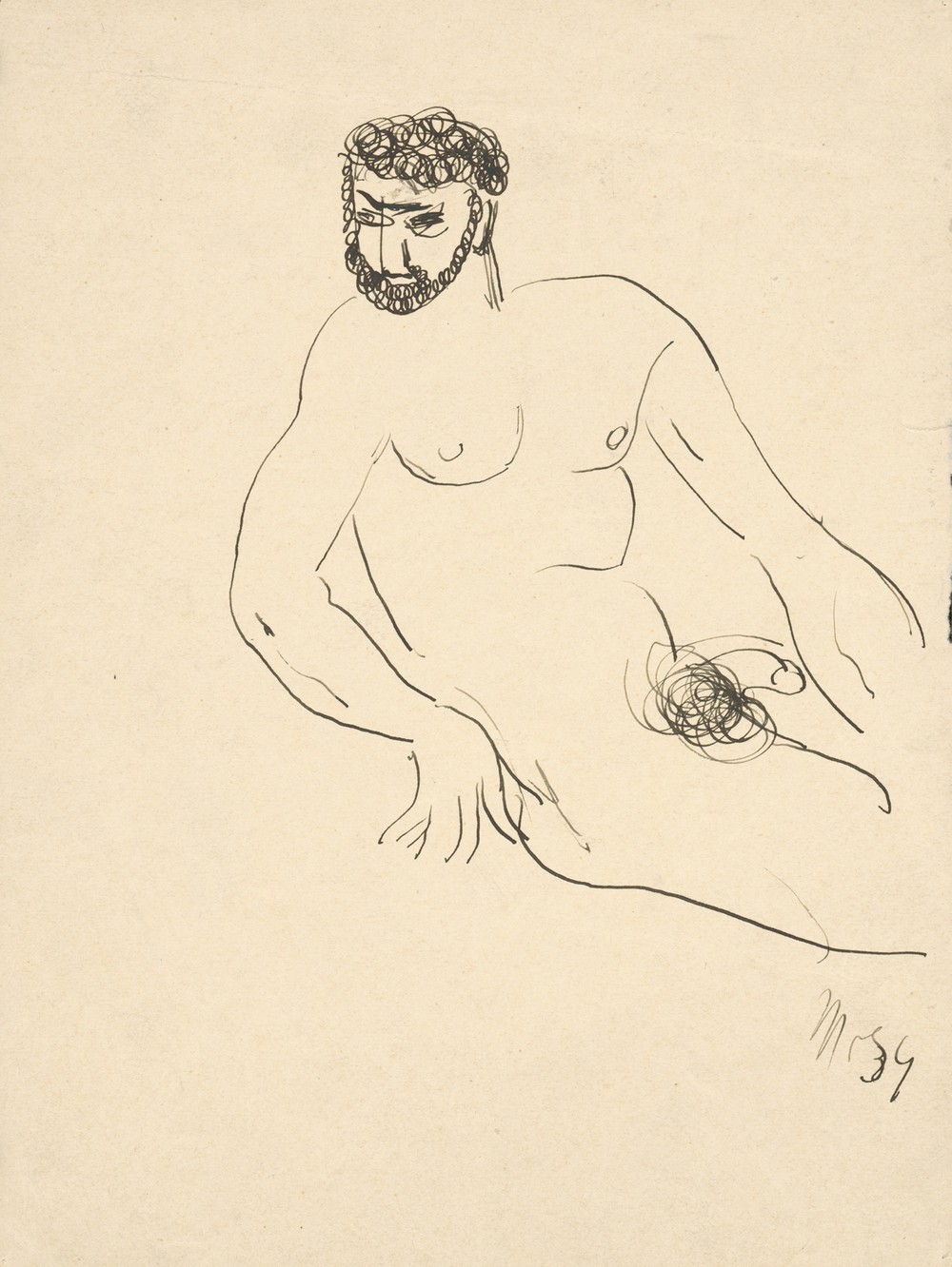 Seated Man