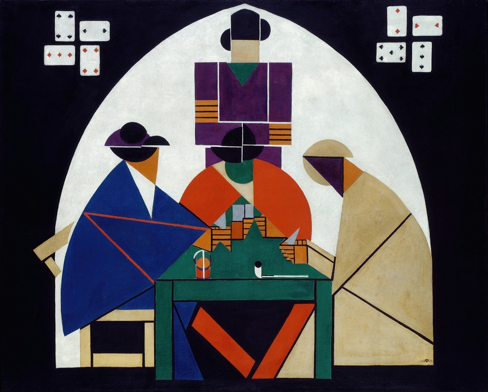 The Cardplayers (between 1916 and 1917)