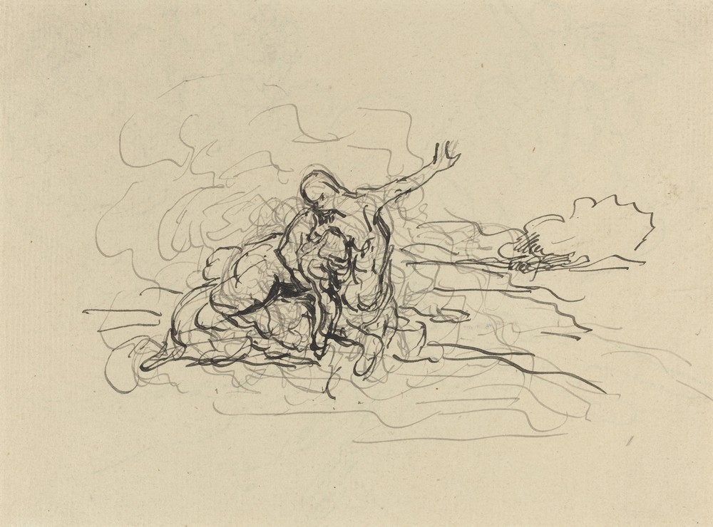 Centaur Carrying Off a Woman
