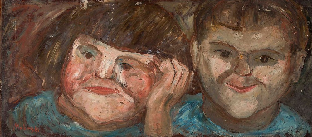 Two children