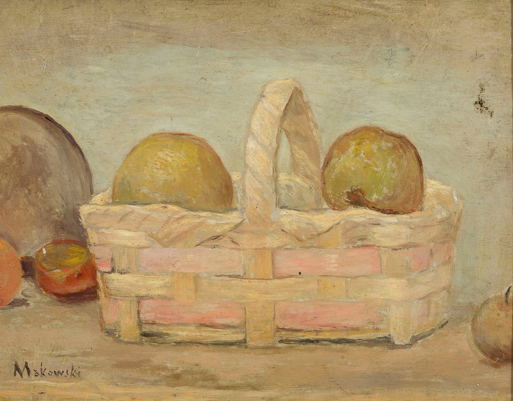 Apples in a basket
